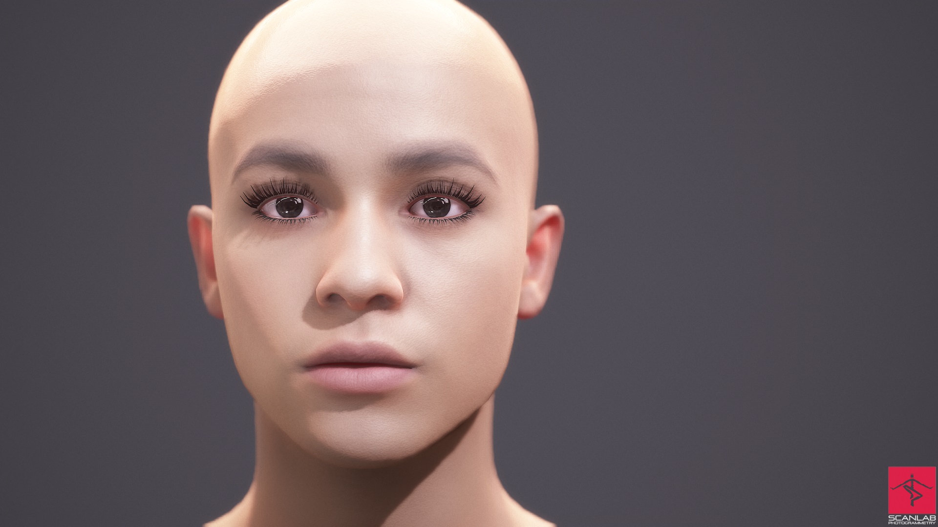 April's 3D Scan for Facial Animation